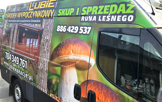 oklejanie samochodow reklama szczecin mierzyn