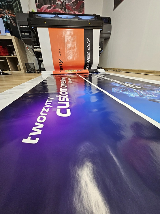 Wzmocnione banery super jakosc i mega kolory